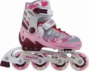 Коньки роликовые ACTION раздвижные PW-900 р.35-38