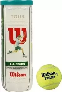 Мячи теннисные Wilson All Court 3B (WRT106300) 3 мяча