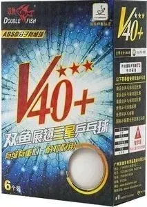 Мяч для настольного тенниса Double Fish 3 звезды (602776) V40 ITTF Appr. 6 шт.