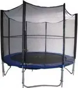 Батут DFC с сеткой Trampoline Fitness 12FT-TR-E