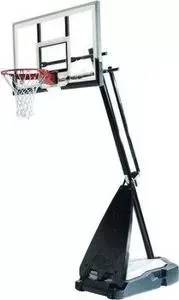 Баскетбольная мобильная стойка Spalding 71674CN 54" Glass Hybrid Portable