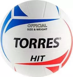 Мяч волейбольный TORRES тренировочный Hit" (арт. V30055)