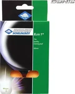 Мяч для настольного тенниса DONIC Мячики ELITE 1 - O (6 штук)