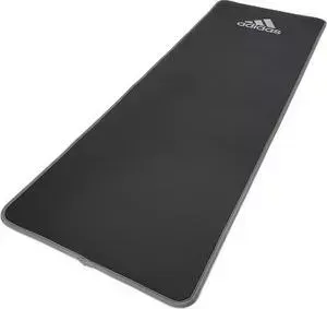 Тренировочный коврик ADIDAS ADMT-12235GR (фитнес-мат) мягкий 10 мм, серый