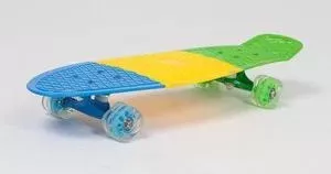 Скейтборд Moove&Fun пластиковый (27X8") трехцветный PP2708-2