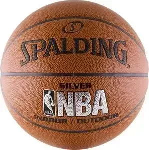 Мяч баскетбольный Spalding NBA Silver Series Indoor/Outdoor (р.7)