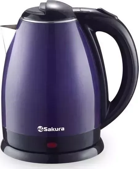 Чайник электрический SAKURA SA-2138BP фиолет/черный