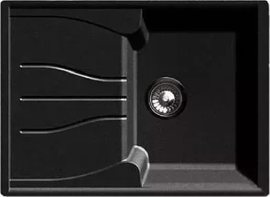 Мойка кухонная GranFest Standart GF-S680L черный (308)
