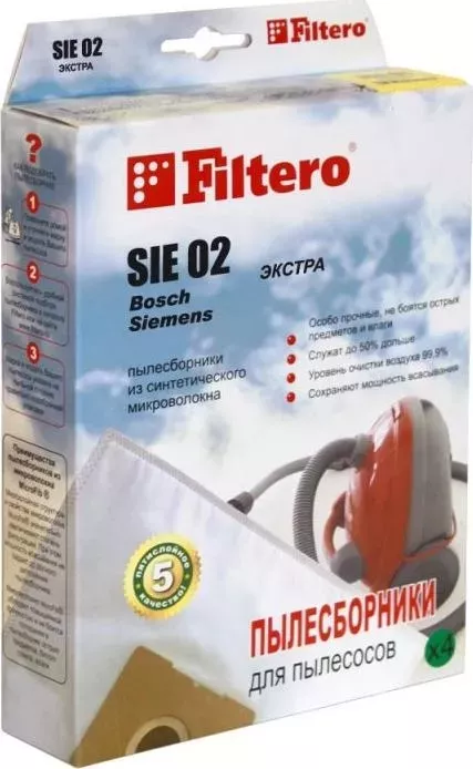 Мешок для пылесоса FILTERO SIE 02 Extra