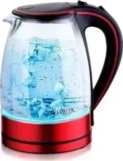 Чайник электрический CENTEK CT-1009 черный/красный
