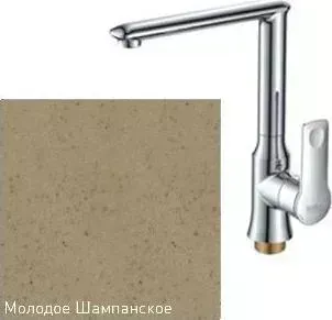 Смеситель для кухни ZIGMUND SHTAIN ZS 0700 молодое шампанское