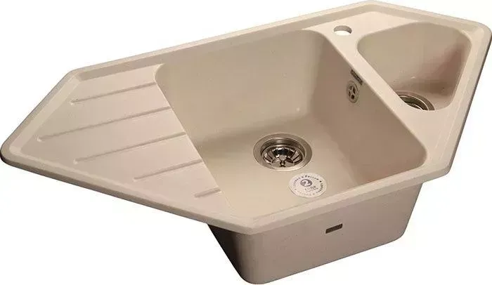 Мойка кухонная GranFest Corner GF-C950E белый (331)