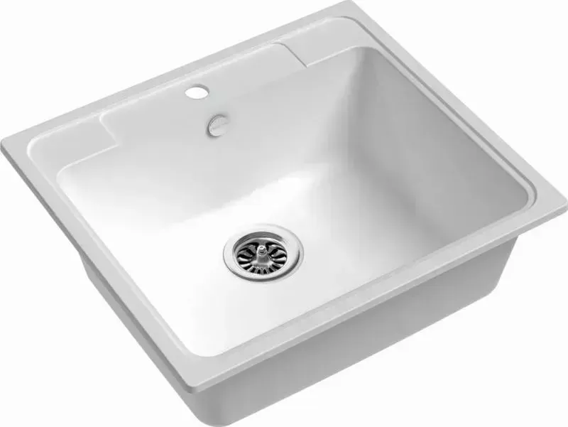 Мойка кухонная Ewigstein Elegant 60 иней