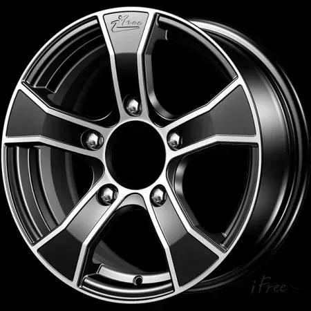 Диск автомобильный iFree Лайт-круз 6X15/5X139.7 ET40 D98 Блэк-Джек