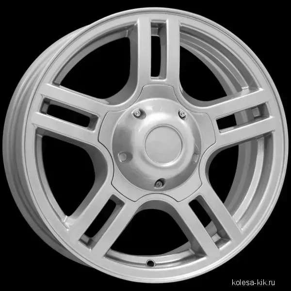 Диск автомобильный КиК УАЗ-Патриот 7X16/5X139.7 ET35 D108.5 Сильвер-F