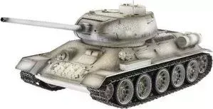 Радиоуправляемый танк Taigen Russia T34-85 Winter Camouflage Edition масштаб 1:16 ИК - управление