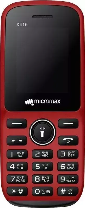 Телефон MICROMAX X415 красный