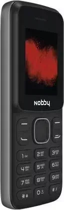 Телефон NOBBY 101 черно-серый