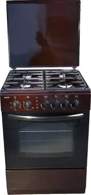 Плита газовая CEZARIS ПГ 3100-08 (Ч) коричневый