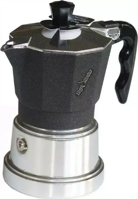 Кофеварка Top Moka Caffettiera Top argento (черный)