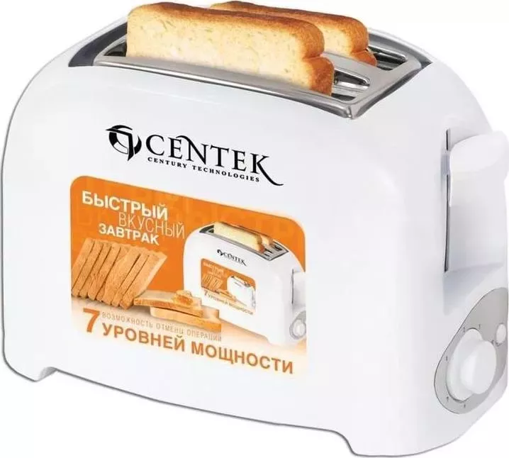 Тостер CENTEK СТ-1420 белый