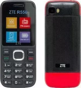Телефон ZTE R550 Black/Red