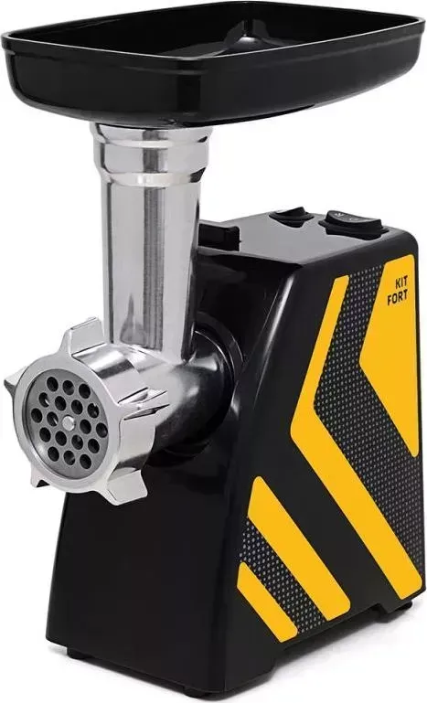 Мясорубка KITFORT KT-2101-4 желтый/черный