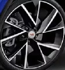 Диск автомобильный REPLICA LEGEARTIS CONCEPT-VV545 7.5X18/5X112 ET38 D57.1 BKF