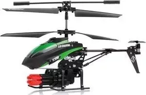 Радиоуправляемый вертолет WL Toys V398 Mini Rocket Gun ИК-управление - WLT-v398