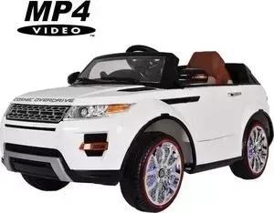 Электромобиль Hollicy Range Rover Luxury White MP4 12V - SX118-S