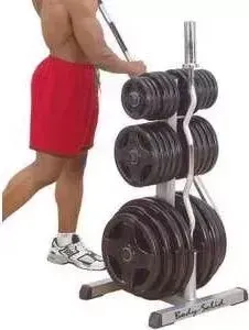 Подставка для олимпийских дисков и грифов Body Solid GOWT