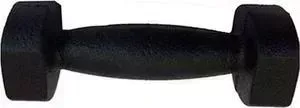 Гантель Euro classic цельнолитая чугунная 2lb (0,92кг)