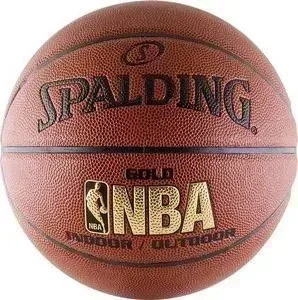 Мяч баскетбольный Spalding NBA Gold Series Indoor/Outdoor (р.7)