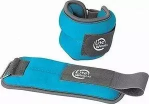 Утяжелители LITE WEIGHTS 5869WC 1кг 2шт (неопрен)