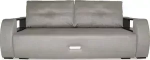 Диван Мягкофф Мальта-4 Enigma dark grey, венге