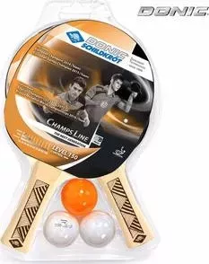 Набор для настольного тенниса DONIC CHAMPS 150 (2 ракетки, 3 мячика)