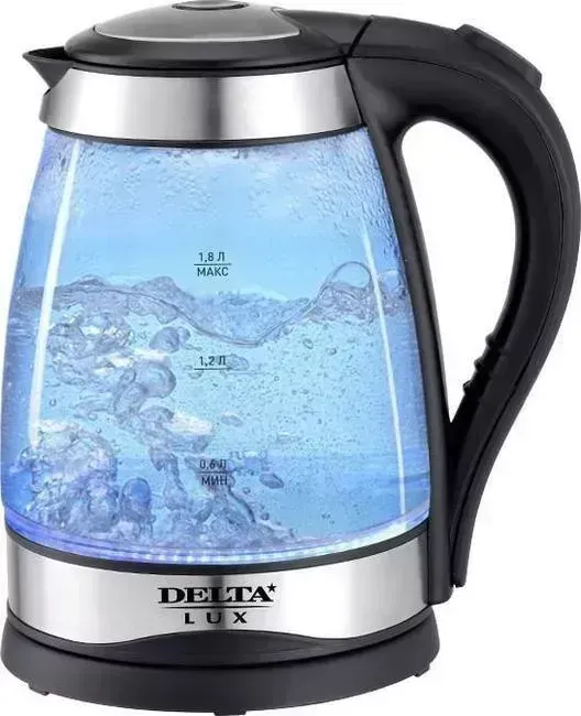 Чайник электрический DELTA Lux DL-1341 черный