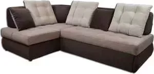 Диван угловой Мягкофф Бриз левый Galaxy light beige