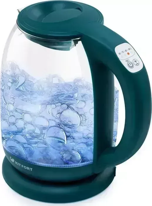 Чайник электрический KITFORT KT-640-4 изумрудный