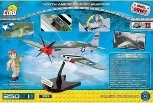 Конструктор  COBI самолет NORTH AMERICAN P 51C