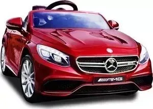 Детский электромобиль Harleybella Mercedes Benz S63 LUXURY 2.4G - Red - HL169-LUX-R