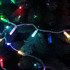 Гирлянда Neon-Night Нить 10м, 100 LED, цвет: RGB. свечение с динамикой (при использовании контроллера), 230 В