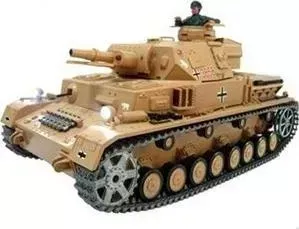 Радиоуправляемый танк Heng Long DAK Panzerkampfwagen IV Ausf F-1 Pro масштаб 1:16 40Mhz
