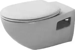 Унитаз подвесной Duravit Duraplus Colomba с сиденьем микролифт (2547090000, 0064190096)