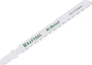 Пилки для лобзика KRAFTOOL T101BF Bi-Metall шаг 2,5мм 75мм 2шт (159507-2,5)