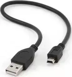USB 2.0 кабель GEMBIRD 0,3м (CCP-USB2-AM5P-1)