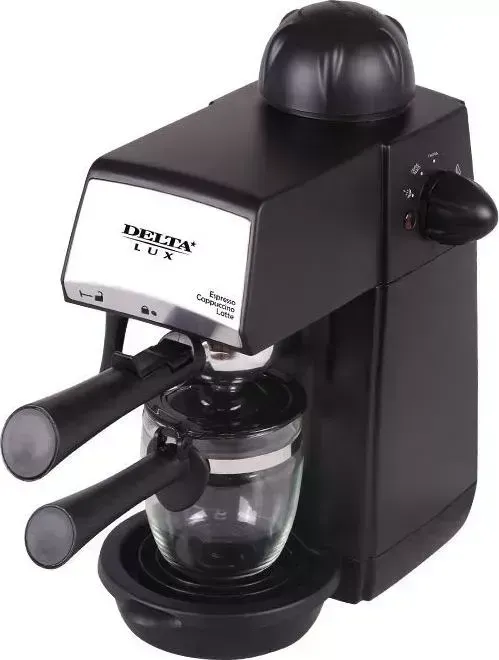 Кофеварка DELTA Lux DL-8158К черная