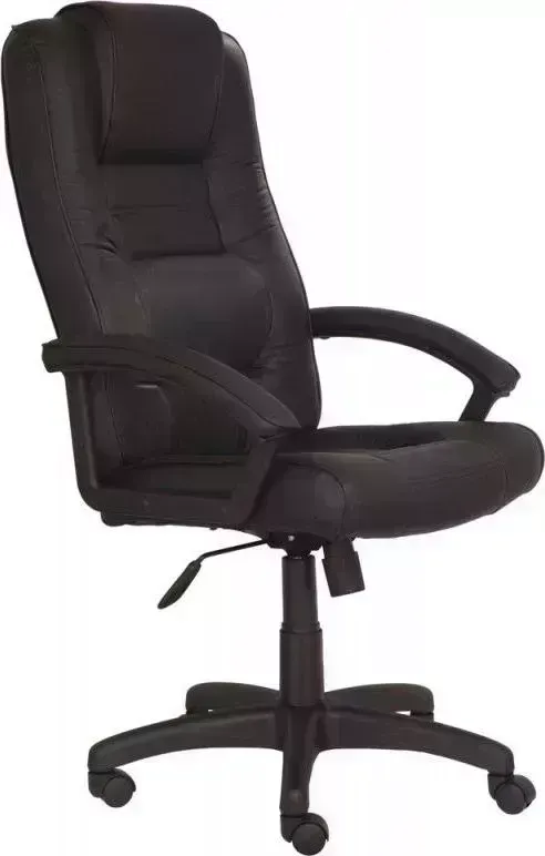 Кресло офисное БЮРОКРАТ T-9906AXSN черный кожа