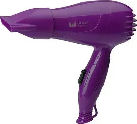 Фен HOME ELEMENT HE-HD311 фиолетовый чароит