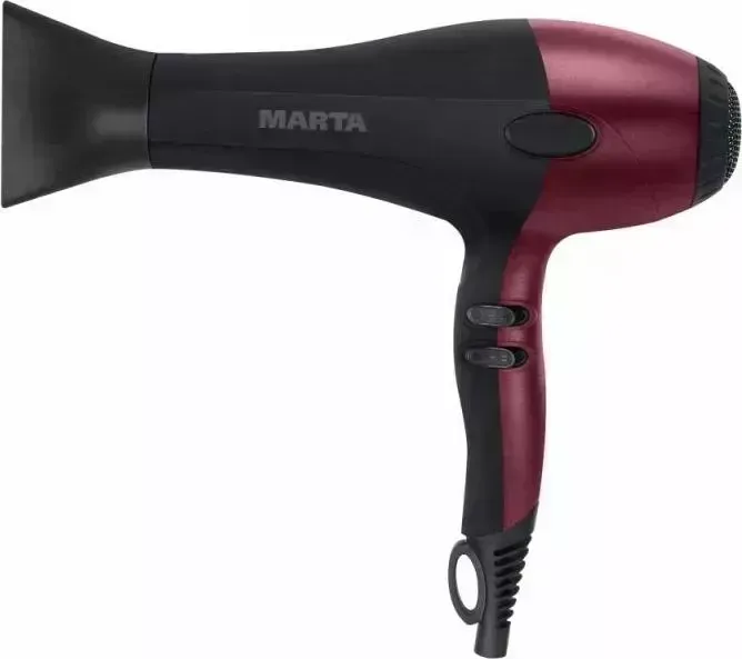 Фен MARTA MT-1429 красный рубин